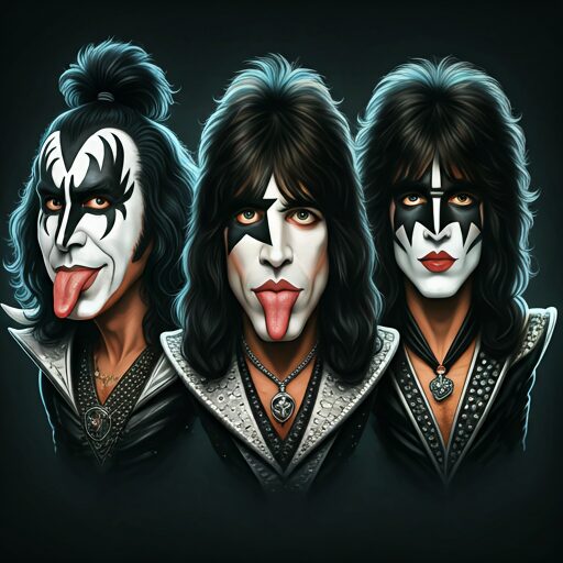 KISSの似顔絵